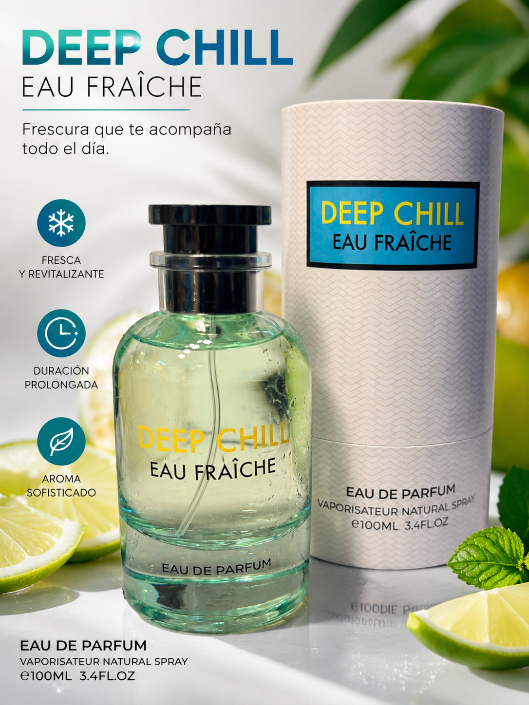 Deep Chill – Eau Fraîche 100ml