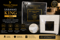 Sábanas King 1800 6 Piezas - Victoria Valenti Collection