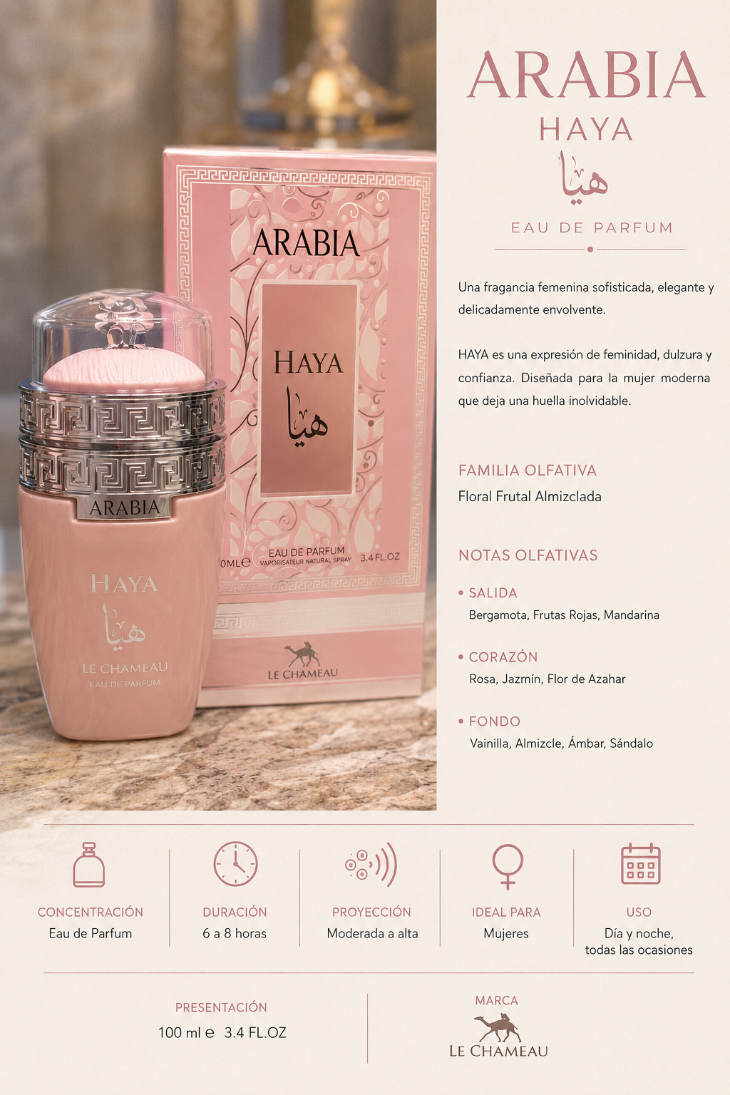 Arabia Haya – Eau de Parfum 100ml