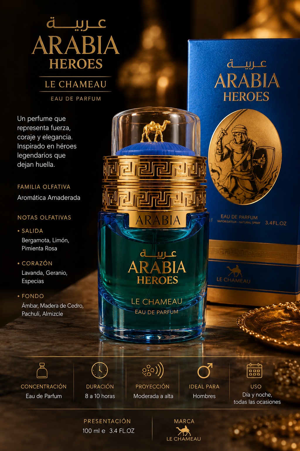Arabia Heroes Eau de Parfum - Le Chameau